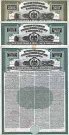 Institution for Encouragement of Irrigation Works and Development of Agriculture (Caja de Prestamos para Obras de Irrigacion) (3 Stcke)