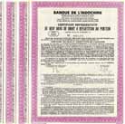 China-Lot: Banque de lIndochine S.A. (Cie. des Eaux et dlectricit de lIndochine) (10 Stck)