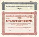 Baumaterialien-Handelsgesellschaft AG (5 Stcke)