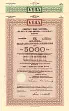 VEBA Vereinigte Elektrizit�ts- und Bergwerks-AG (2 St�cke)