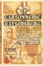 Cartonnerie de Kaysersberg S.A.