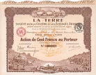 La Terre Soc. pour la Culture et les levages Francais