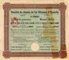 Soc. du C.d.F. Ottoman d�Anatolie S.A. (Gesellschaft der Ottomanischen Bahn in Anatolien AG)