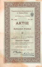 Teppichweberei Steinenbach AG