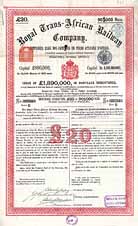 Royal Trans-African Railway Co. (Cia. Real dos Caminhos de Ferro Atravez d�Africa S.A.)