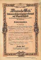 Deutsche Welt Lebensversicherungs AG des kaufmnnischen Vereins von 1858