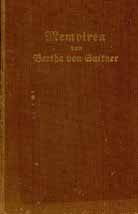 Memoiren von Bertha von Suttner (Originalausgabe)