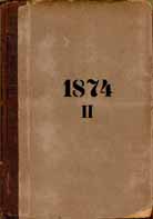 COMPASS, Jahrbuch fr Volkswirthschaft und Finanzwesen 1874, Theil 1 und 2