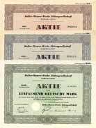 Haller-Meurer-Werke AG (7 Stcke)