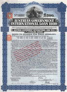 Austrian Government International Loan 1930