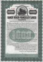 Sandy River & Rangeley Lakes Railroad