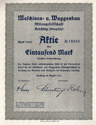 Maschinen- und Waggonbau AG