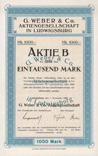 G. Weber & Co. AG