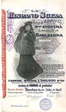 La Hispano Suiza Fabrica de Automviles S.A.