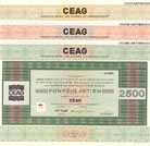 CEAG Industrie-Aktien und Anlagen AG (3 Stcke)