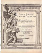 Soc. G�n. de Publicit� et d'Affiches S.A.