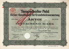 Tempelhofer Feld AG fr Grundstcksverwertung