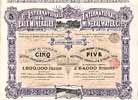 International Mineral Water Co.  (Cie. Internationale des Eaux Minrales S.A.)
