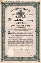Grossherzogtum Hessen (VI. Anleihe fr Eisenbahnzwecke)
