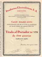 Productos Electroliticos S.A.