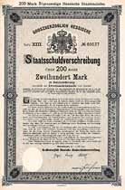 Grossherzogtum Hessen (VII. Anleihe fr Eisenbahnzwecke)