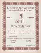 Deutsche Sanit�tswerke AG