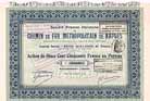 Soc. Franco-Italienne du Chemin de Fer Mtropolitain de Naples
