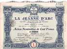 Soc. La Jeanne dArc S.A.
