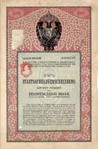 k.k. sterr. Staatsanleihe fr Eisenbahnzwecke