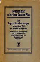 Deutschland unter dem Dawes-Plan - Die Reparationsleistungen im zweiten Teil des vierten Planjahres