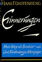 Hans Frstenberg: Erinnerungen