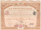 La Provinciale S.A. de Reassurances a Primes Fixes