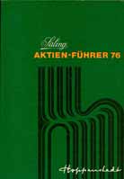Saling Aktien-F�hrer 1976