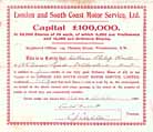London & South Coast Motor Service Ltd.
