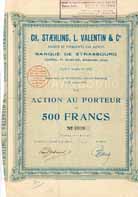 Ch. Staehling, L. Valentin & Cie. S.C.p.A. Banque de Strasbourg
