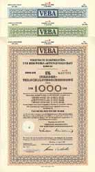 Vereinigte Elektrizit�ts- und Bergwerks-AG (3 St�cke)
