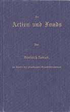 Noback, Friedrich - Die Actien und Fonds